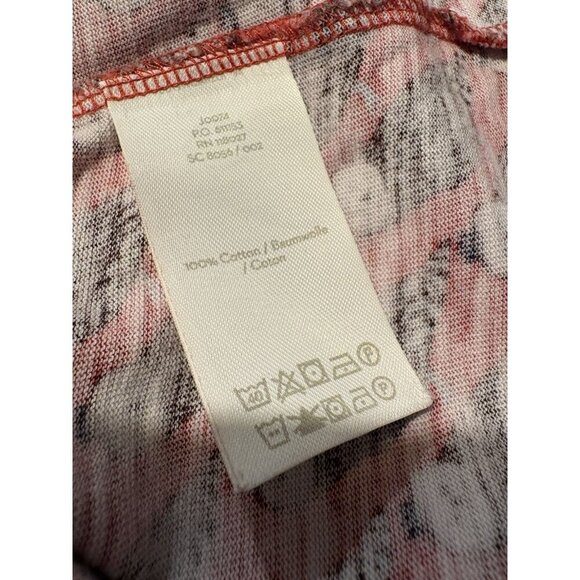 BODEN Regal Owl Penny Jersey Red 100% Cotton Dress Size 10P Animal Print Pockets - Picture 10 of 10